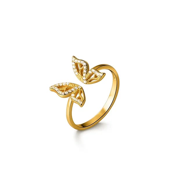 Model 333 Korean Open Butterfly Ring