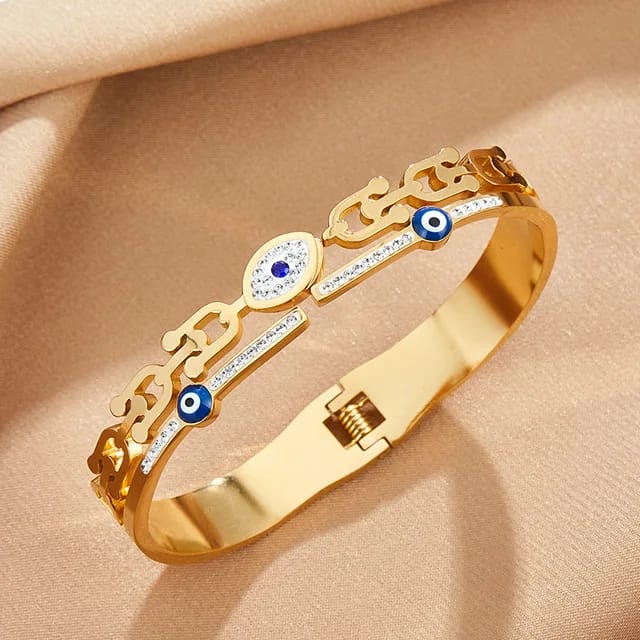 Model No. 416 Evil Eye Kada Bracelet